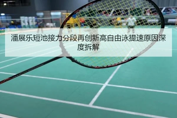 潘展乐短池接力分段再创新高自由泳提速原因深度拆解